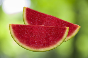 Photo of watermelon slices.